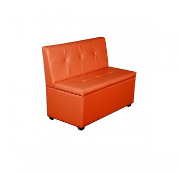 Кухонный диван Уют 1400 Оранжевый в Тобольске - tobolsk.mebel-74.com | фото