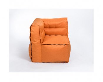 Модульное кресло Комфорт Колор угловое оранжевое в Тобольске - tobolsk.mebel-74.com | фото