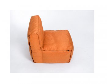 Модульное кресло Комфорт Колор прямое оранжевое в Тобольске - tobolsk.mebel-74.com | фото