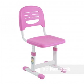 Комплект парта + стул трансформеры Cantare Pink в Тобольске - tobolsk.mebel-74.com | фото