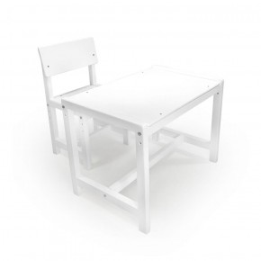 Детский растущий комплект стол и стул Я САМ "Лофт" (Белый, Белый) в Тобольске - tobolsk.mebel-74.com | фото
