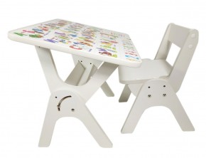 Детский растущий стол-парта и стул Я САМ "Умка" (Алфавит) в Тобольске - tobolsk.mebel-74.com | фото