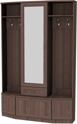 Шкаф для прихожей с зеркалом арт.600 в Тобольске - tobolsk.mebel-74.com | фото
