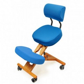 Коленный стул со спинкой Smartstool KW02В + Чехлы в Тобольске - tobolsk.mebel-74.com | фото
