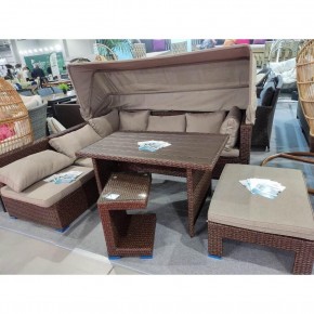 Комплект мебели с диваном AFM-320B-T320 Brown в Тобольске - tobolsk.mebel-74.com | фото