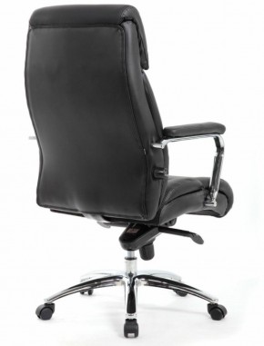 Кресло BRABIX PREMIUM "Phaeton EX-502" (кожа с компаньоном, хром, черное) 530882 в Тобольске - tobolsk.mebel-74.com | фото