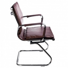 Кресло для посетителя Бюрократ CH-993-Low-V/Brown коричневый в Тобольске - tobolsk.mebel-74.com | фото