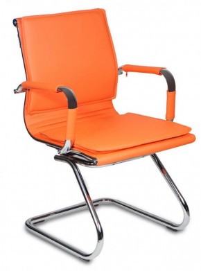 Кресло для посетителя Бюрократ CH-993-Low-V/orange оранжевый в Тобольске - tobolsk.mebel-74.com | фото