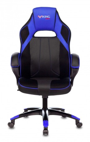 Кресло игровое Бюрократ VIKING 2 AERO BLUE черный/синий в Тобольске - tobolsk.mebel-74.com | фото