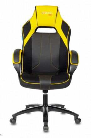 Кресло игровое Бюрократ VIKING 2 AERO YELLOW черный/желтый в Тобольске - tobolsk.mebel-74.com | фото