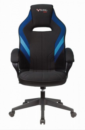 Кресло игровое Бюрократ VIKING 3 AERO BLUE черный/синий в Тобольске - tobolsk.mebel-74.com | фото