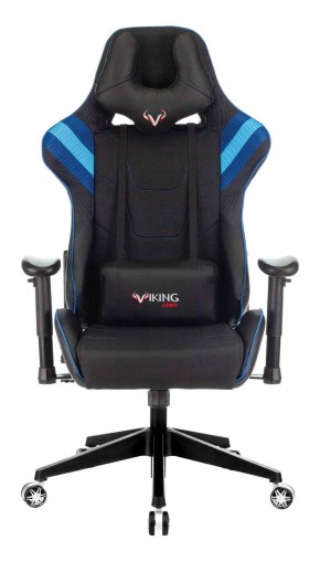 Кресло игровое Бюрократ VIKING 4 AERO BLUE черный/синий в Тобольске - tobolsk.mebel-74.com | фото