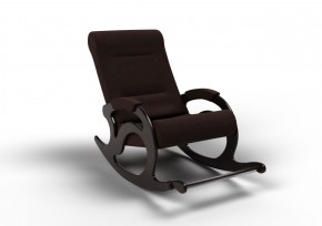 Кресло-качалка Тироль 12-Т-ГР (ткань/венге) ГРАФИТ в Тобольске - tobolsk.mebel-74.com | фото
