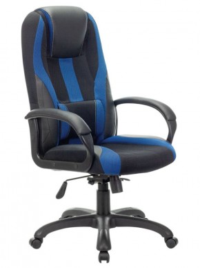 Кресло компьютерное BRABIX PREMIUM "Rapid GM-102" (экокожа/ткань, черное/синее) 532106 в Тобольске - tobolsk.mebel-74.com | фото