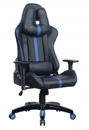 Кресло компьютерное BRABIX "GT Carbon GM-120" (черное/синее) 531930 в Тобольске - tobolsk.mebel-74.com | фото