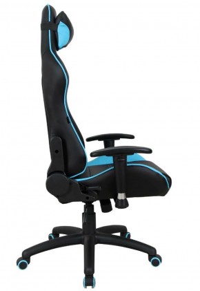 Кресло компьютерное BRABIX "GT Master GM-110" (черное/голубое) 531928 в Тобольске - tobolsk.mebel-74.com | фото
