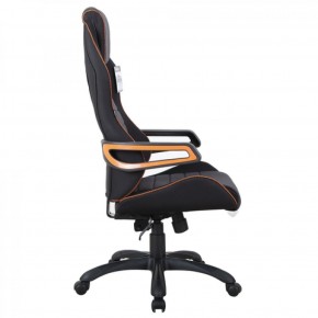 Кресло компьютерное BRABIX Techno Pro GM-003 (ткань черное/серое, вставки оранжевые) 531813 в Тобольске - tobolsk.mebel-74.com | фото