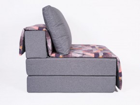 Кресло-кровать бескаркасное Харви (серый-сноу манго) в Тобольске - tobolsk.mebel-74.com | фото