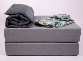 Кресло-кровать-пуф бескаркасное Прайм (мехико серый-графит) в Тобольске - tobolsk.mebel-74.com | фото