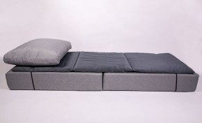 Кресло-кровать-пуф бескаркасное Прайм (Серый) в Тобольске - tobolsk.mebel-74.com | фото