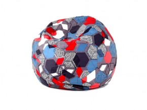 Кресло-мешок Мяч M (Geometry Slate) в Тобольске - tobolsk.mebel-74.com | фото