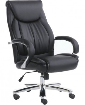 Кресло офисное BRABIX PREMIUM "Advance EX-575" (хром, экокожа, черное) 531825 в Тобольске - tobolsk.mebel-74.com | фото