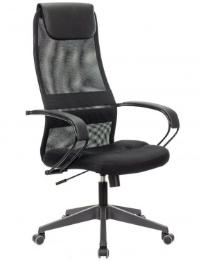 Кресло офисное BRABIX PREMIUM "Stalker EX-608 PL" (ткань-сетка/кожзам, черное) 532090 в Тобольске - tobolsk.mebel-74.com | фото