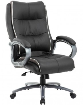 Кресло офисное BRABIX PREMIUM "Strong HD-009" (экокожа черная, ткань серая) 531945 в Тобольске - tobolsk.mebel-74.com | фото