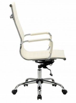Кресло офисное BRABIX "Energy EX-509" (экокожа, хром, бежевое) 531166 в Тобольске - tobolsk.mebel-74.com | фото