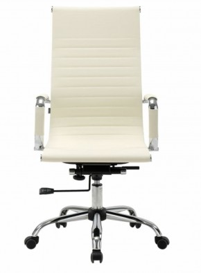 Кресло офисное BRABIX "Energy EX-509" (экокожа, хром, бежевое) 531166 в Тобольске - tobolsk.mebel-74.com | фото