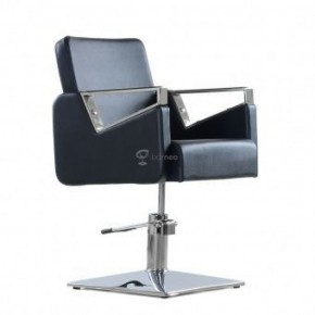 Кресло парикмахерское Barneo 6300V5 черное в Тобольске - tobolsk.mebel-74.com | фото
