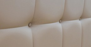 Кровать двойная Хлоя 160 + ортопед + ПМ + дно (арт. Пегасо капучино к/з (бежево-коричневый)) в Тобольске - tobolsk.mebel-74.com | фото