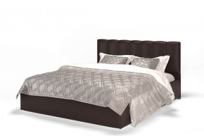 Кровать Элен 1600 + основание с ПМ (Лесмо brown) коричневый в Тобольске - tobolsk.mebel-74.com | фото