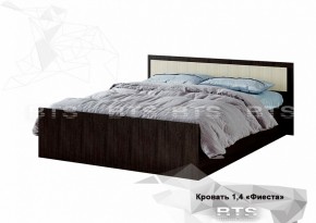 Кровать Фиеста 1400 LIGHT + Проложки LIGHT 1400 ДСП (Венге/Лоредо) в Тобольске - tobolsk.mebel-74.com | фото
