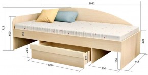 Кровать Изгиб в Тобольске - tobolsk.mebel-74.com | фото
