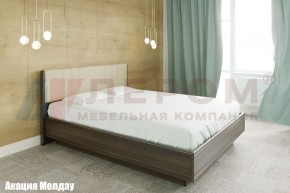 Кровать КР-1013 с мягким изголовьем в Тобольске - tobolsk.mebel-74.com | фото