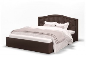 Кровать Стелла 1400*2000 + ПМ (Лесмо brown) коричневый в Тобольске - tobolsk.mebel-74.com | фото