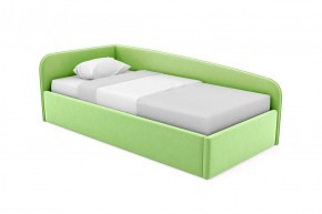 Кровать угловая Лэсли интерьерная +основание (120х200) 1 кат. ткани в Тобольске - tobolsk.mebel-74.com | фото