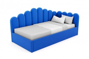 Кровать угловая Лилу интерьерная +основание/ПМ/бельевое дно (120х200) в Тобольске - tobolsk.mebel-74.com | фото