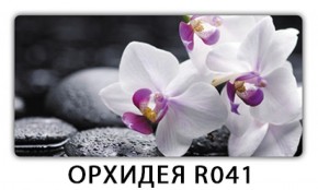 Обеденный раздвижной стол Бриз с фотопечатью Орхидея R041 в Тобольске - tobolsk.mebel-74.com | фото