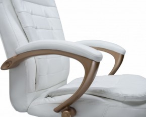 Офисное кресло для руководителей DOBRIN DONALD LMR-106B белый в Тобольске - tobolsk.mebel-74.com | фото