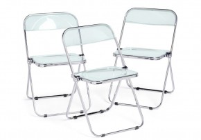Пластиковый стул Fold складной clear gray-blue в Тобольске - tobolsk.mebel-74.com | фото