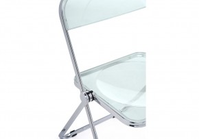 Пластиковый стул Fold складной clear gray-blue в Тобольске - tobolsk.mebel-74.com | фото