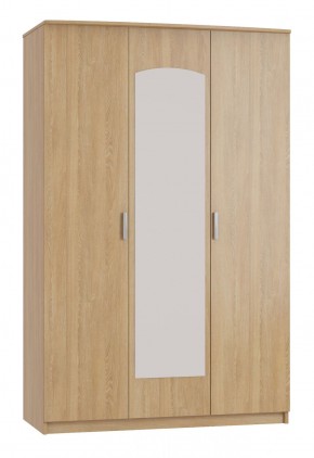 Шкаф 3-х дверный с зеркалом Шк210.1 МС Ирина в Тобольске - tobolsk.mebel-74.com | фото