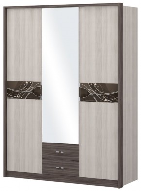Шкаф 3-х дверный с зеркалом Шк68.2 МС Николь в Тобольске - tobolsk.mebel-74.com | фото