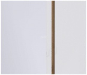 Шкаф 3х дверный с зеркалом Веста СБ-2258 (Дуб Бунратти/Белый глянец) в Тобольске - tobolsk.mebel-74.com | фото
