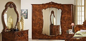 Шкаф 5-и дверный с зеркалами (20.145) Тициана (орех) в Тобольске - tobolsk.mebel-74.com | фото