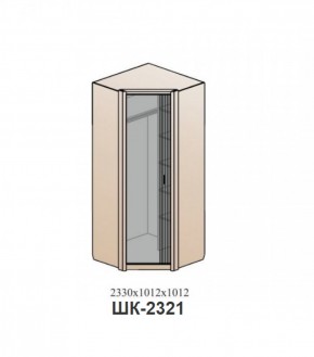 Шкаф ШЕР Дуб серый/айронвуд серебро (ШК-2321) в Тобольске - tobolsk.mebel-74.com | фото