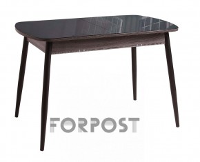 Стол раздвижной со стеклянной столешницей (BLACK, WHITE) в Тобольске - tobolsk.mebel-74.com | фото