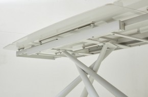 Стол RIVOLI 140 GLOSS LUXURY PANDORA SOLID CERAMIC / WHITE, ®DISAUR в Тобольске - tobolsk.mebel-74.com | фото